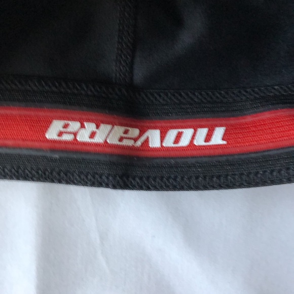 Mens Novara size XL Solid Black Padded Biker Shorts RN 37249 - Picture 3 of 9